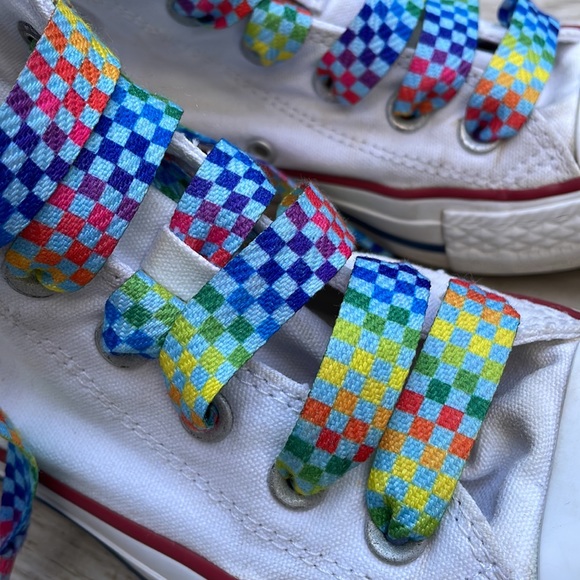 Converse Unisex Hi-Top Sneakers Size W5/ M3 - Picture 2 of 12